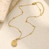 MamacitaSlay 316L Stainless Steel Shell Pendant Necklace 18K Gold Plated Waterproof Jewelry For Women 2026 Summer Beach Gifts