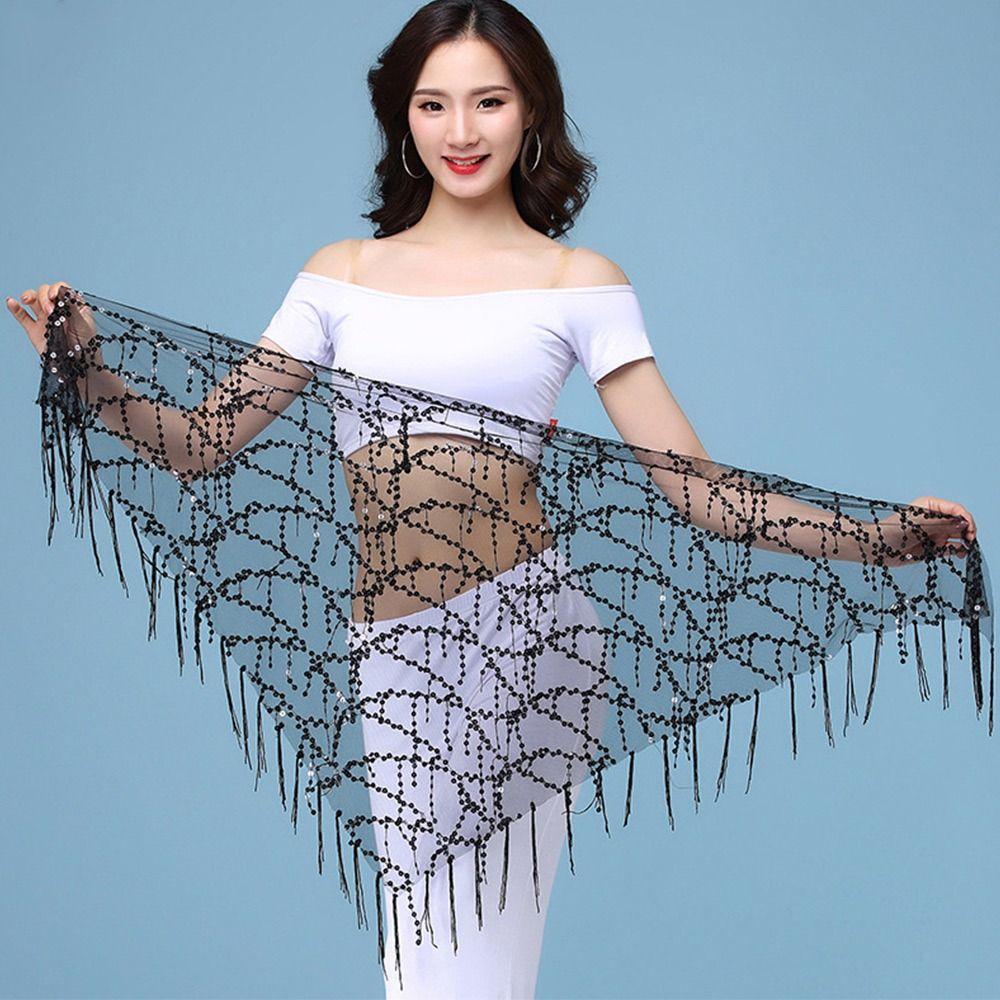 Women Tassels Show Costumes Hip Scarf Waist Chain Dancer Skirt Belly Dance Belt