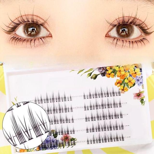 Bonnie Wisp - Индивидуальные пучки накладных ресниц FD15 - Black - One Size