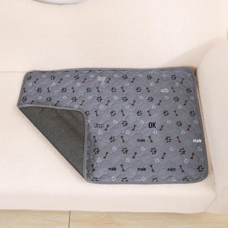 Washable Non-Slip Pet Mat: Quick-Drying, Absorbent Pee Pad for Dogs & Cats
