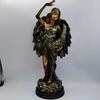 Ancient Greek Goddess of Wealth Resin Sculpture Retro Office Lucky Decoration Attracting Wealth Home Decoration Ornaments Gifts