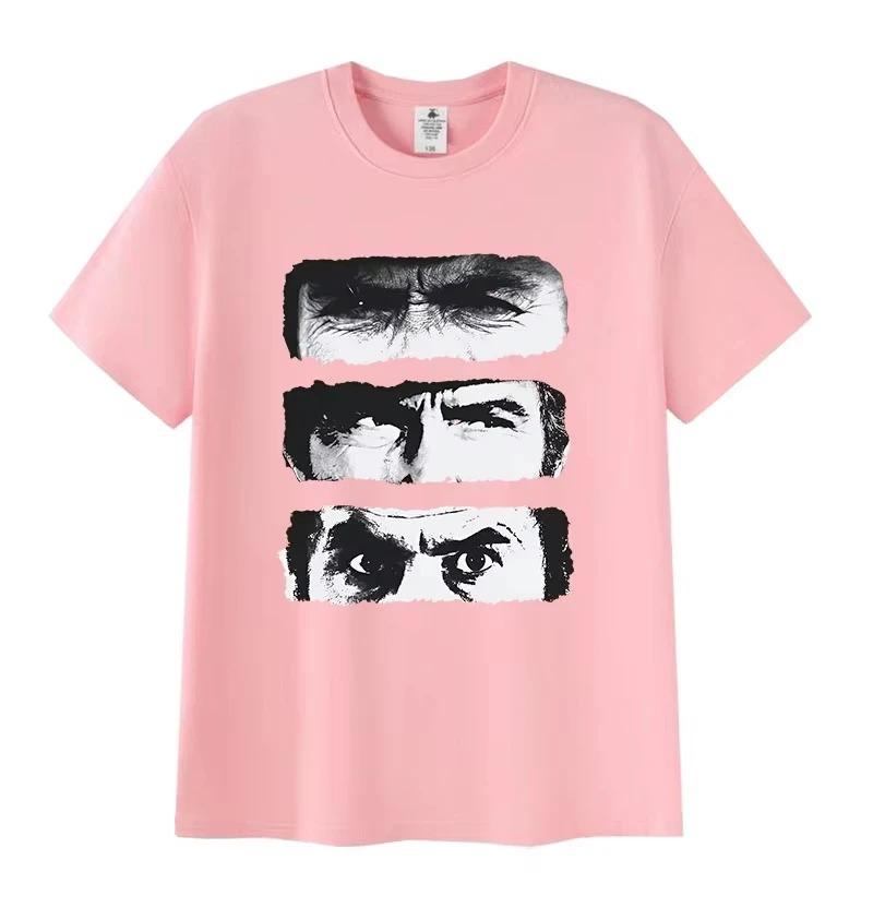 2026 The Good The Bad and Ugly TV Graphic Print Men Women Vintage Fashion Short Sleeve Tshirt  Gothic Cotton Tshirt