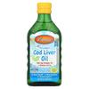 Carlson Labs Children's Norwegian Cod Liver Oil, Lemon Flavor 250ml (8.4 Fl Oz)