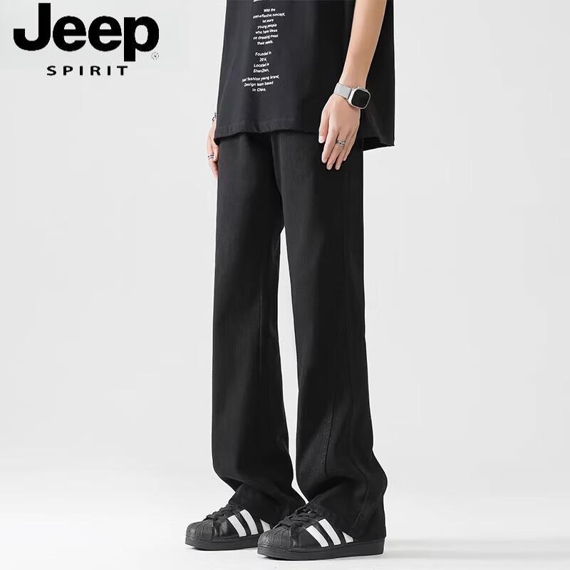 Мужские джинсы прямого кроя JEEP SPIRIT Винтажные Потертые XL