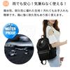 Women's Mini Backpack, A4 Size, 13-inch Laptop Capacity, Back Zipper, Anti-Theft, Lightweight, Large Capacity (15L), 5 Pockets, Perfect for Commuting