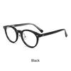 Vintage Round Acetate Glasses Frame Men business Casual Decorative Eyeglasses Women Retro Trend Luxury Brand Fashionable Eyewear