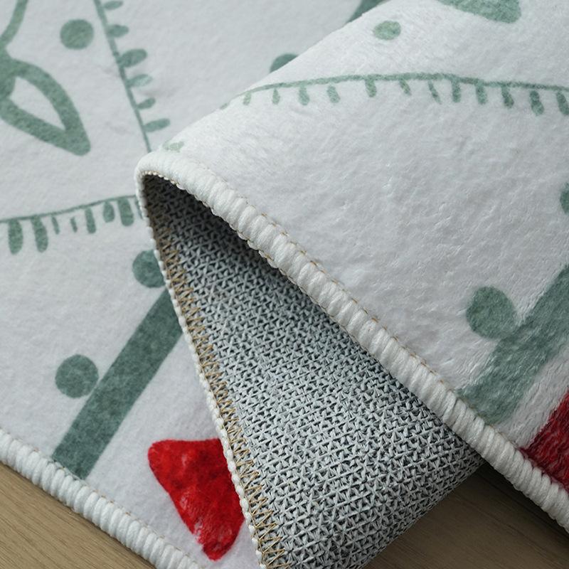 Moroccan Style Carpet Home Washable Foldable Living Room Bedroom Bedside Tea Table Carpet