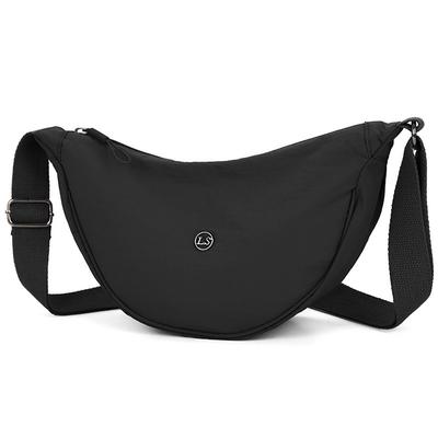 High Value Nylon Messenger Bag Women's New Casual Versatile Dumpling Bag Light Fashion Commuter Shoulder Cloth Bag