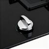 6PCS Plastic Gas Stove Handle Replacement Rust Proof Design Precise Flame Adjustment Control Knob ABS Texture for Repair