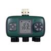Watering Timer LCD Display Brass Valve Irrigation Timer 3 Outlet Timer for Garden Irrigation
