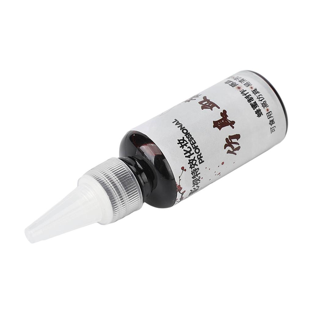 30ml Makeup Fake Blood Edible Red Realistic Portable Washable Cosmetic Blood for Dress Up