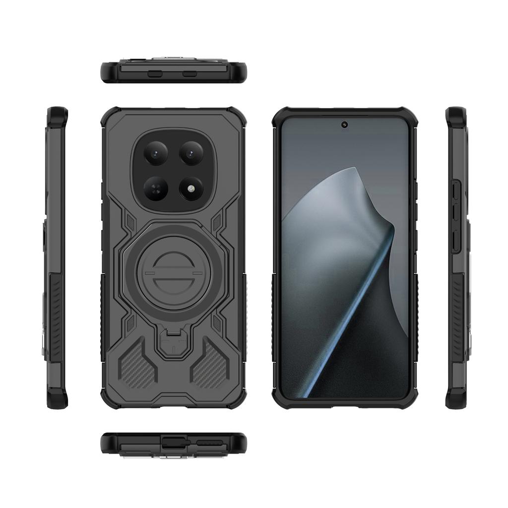 Shockproof Magnetic Ring Armor Case for Xiaomi Redmi Note 15 Pro 5G Note14 Note15 Note 14 Pro Plus 4G Mobile Phone Covers Funda