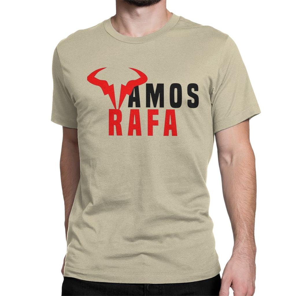 Men Women RN Rafa Tennis Player Logo T Shirt Rafael Nadal Cotton Clothes Funny Short Sleeve O Neck Tee Shirt Classic T-Shirts