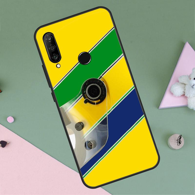 Racing Ayrton Senna For Huawei Nova 9 10 SE Y91 Y61 Y90 Y70 Y60 Y72 12s 12i 11i 7i 8i P60 Pro P30 P40 Lite Case