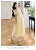 2026 Summer Gentle Style Embroidered Maternity Dress - Elegant, Slimming, and Age-Reducing