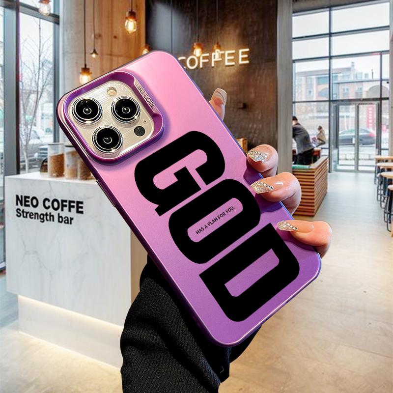 GOD Jesus Phone Case For IPhone 17 17e 16e 16 15 14 Pro Max 13 12 11 Air Protective Cover Hard PC Sturdy Coque Cover