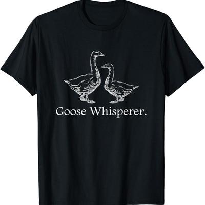 Funny Goose Designs Canadian Whisperer Farm Bird T Shirt