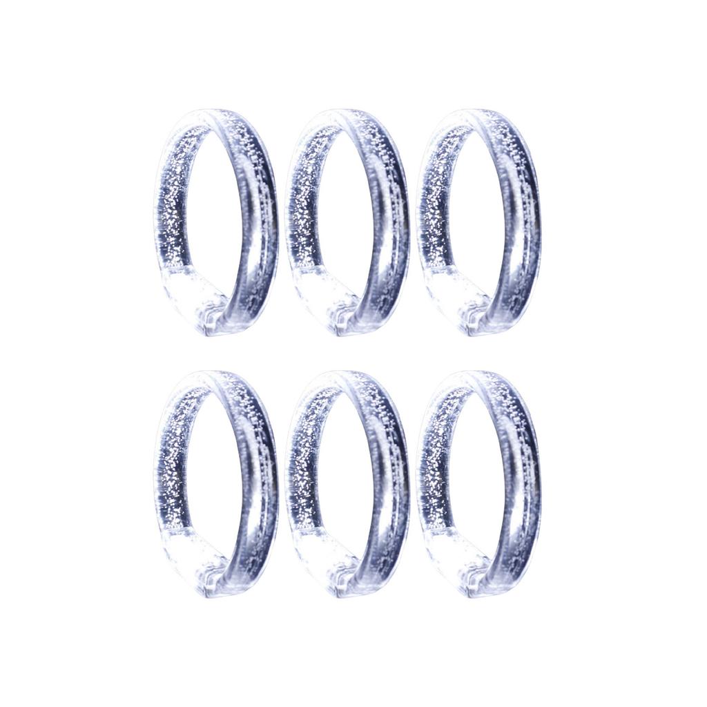 Pulseras LED Luminosas de Plástico Multicolores para Festivales de Música y Fiestas de Cumpleaños Accesorios Elegantes para Fiestas