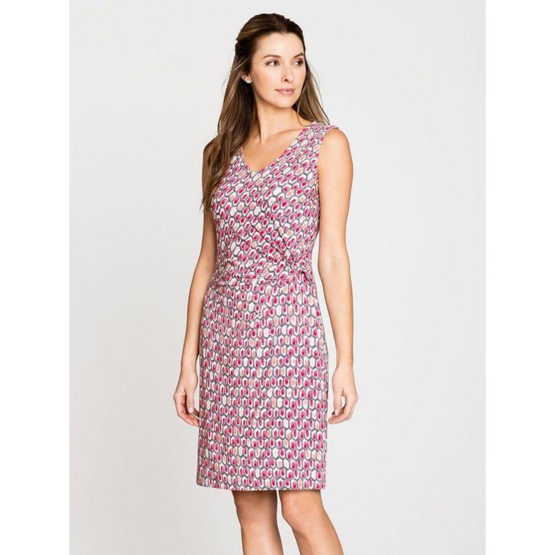 

Cotton Elastic Print High Waist Vest Dress Fashion Plus Size Women s Chubby Girl New Arrival Summer Clothing Slimming Youthful-Looking Plaid Elegant Age-reducing Slim Looking pattern PS