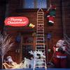 1.7/3M Santa Claus Ladder Lights Christmas Tree Lights Decor for Indoor Outdoor Decoration Window Garden Hanging LED String