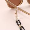 Women Anti-lost Mask Hanging Rope Elegant Glasses Chains Acrylic Neck Strap Sunglasses Eyewear