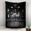 The Addams Family Tapestry Wall Hanging, Gothic Comedy Poster, Wall Decor for Bedroom Living Room Dorm