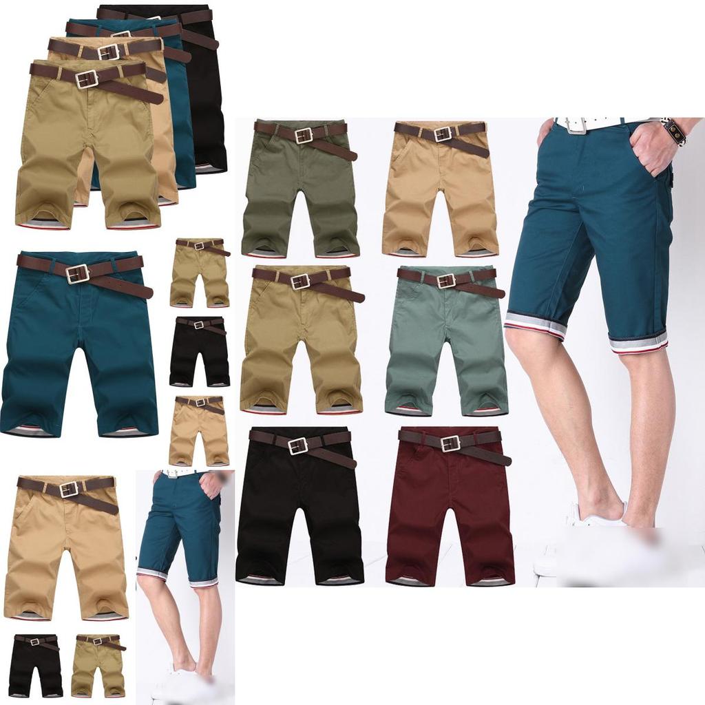 Men's Cargo Shorts With Pockets For Summer Casual Sports Military Trousers