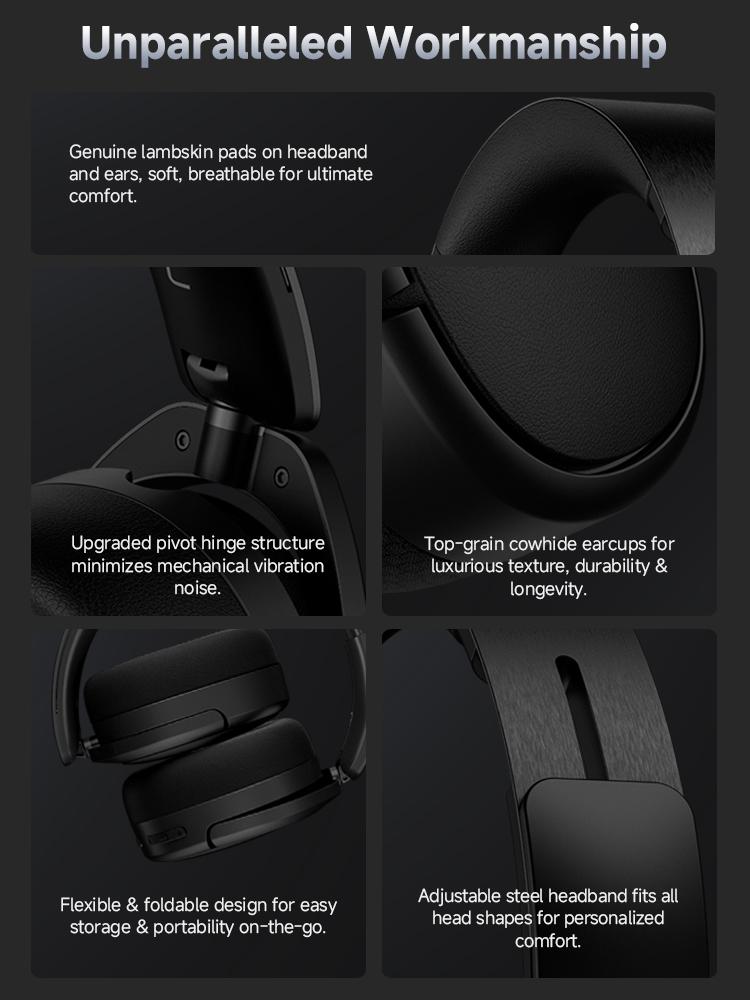 Edifier STAX Spirit S5 Wireless Planar Magnetic Headphones Snapdragon Sound aptX Adaptive Hi-Res Audio LDAC LHDC Bluetooth 5.4