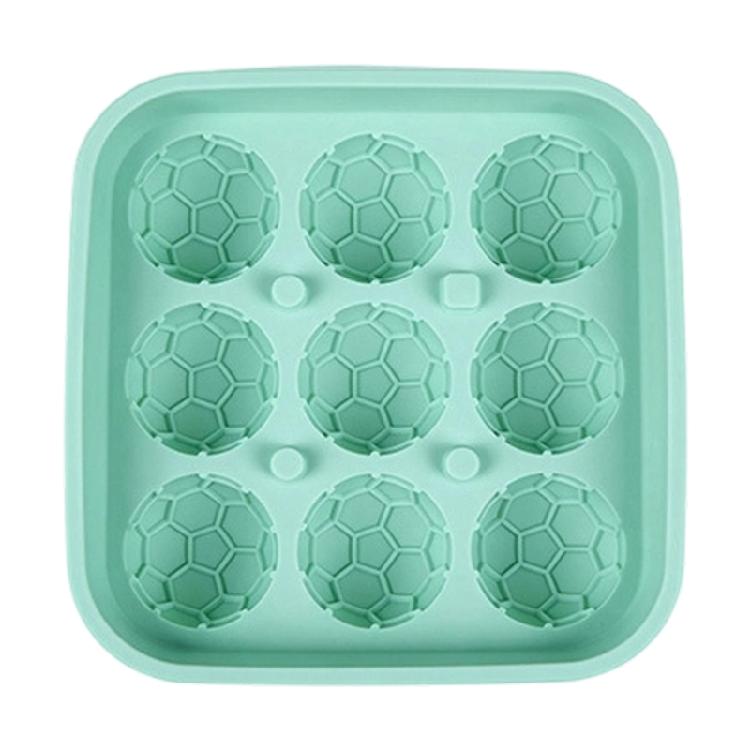 Soccer Shape Ice Cubes Maker Molds Creative Football Themed Ice Tray For Sports Event Drink Accessories