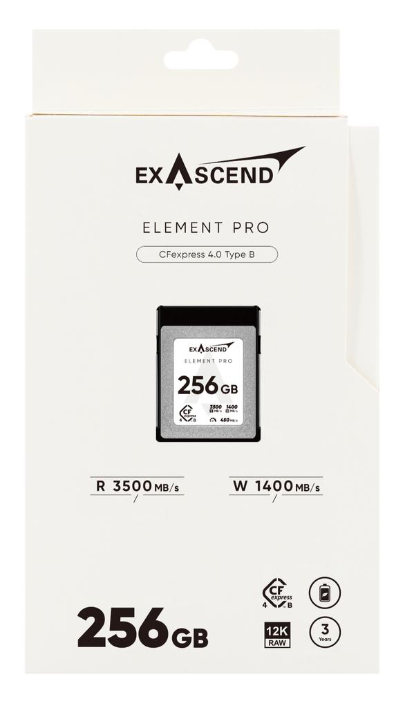 Karta pamięci Exascend Element Pro CFexpress B 4.0 256GB