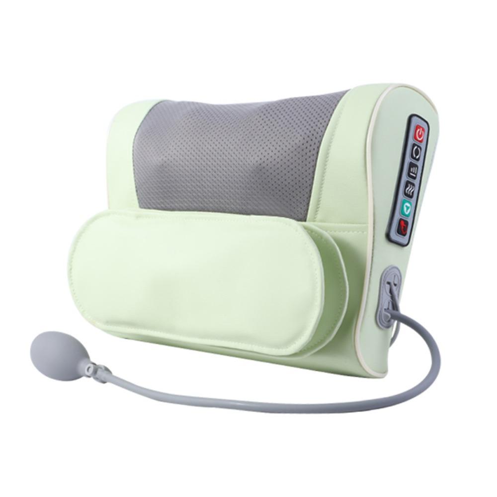 Built-in Heat Neck Massage Pillow Deep Tissue Full Body Massager Neck Shoulder Waist