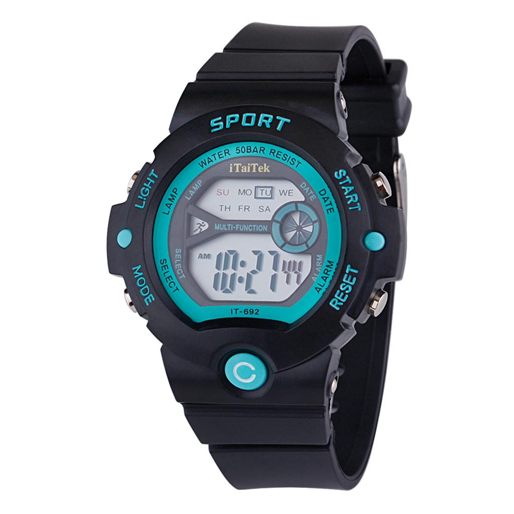 Children Sport Watch Multi Function Waterproof Luminous Fashion Electronic Watch