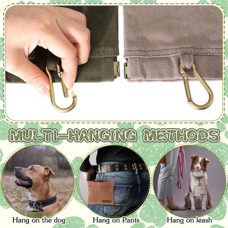 Dog Training Treat Bags Easy Carry Portable Food Storage Bag for Outdoor Travel Pet Training