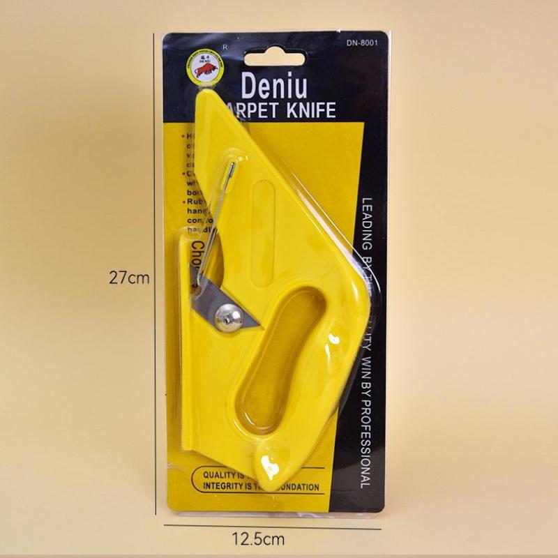 

1Pc Multifunctional Carpet Cutting Knife 45Mm Rotary Paper Cutting Knife For Cutting Carpet Linoleum Fabric Paper Hand Tools жёлтый