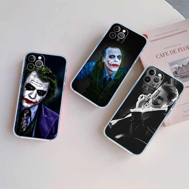 RE40 Joker Transparent Phone Case for Motorola Moto G10 G20 G30 G31 G32 G34 G35 G41 G42 G50 G51 G52 G55 G60 G60S G62 G71 G72 G75