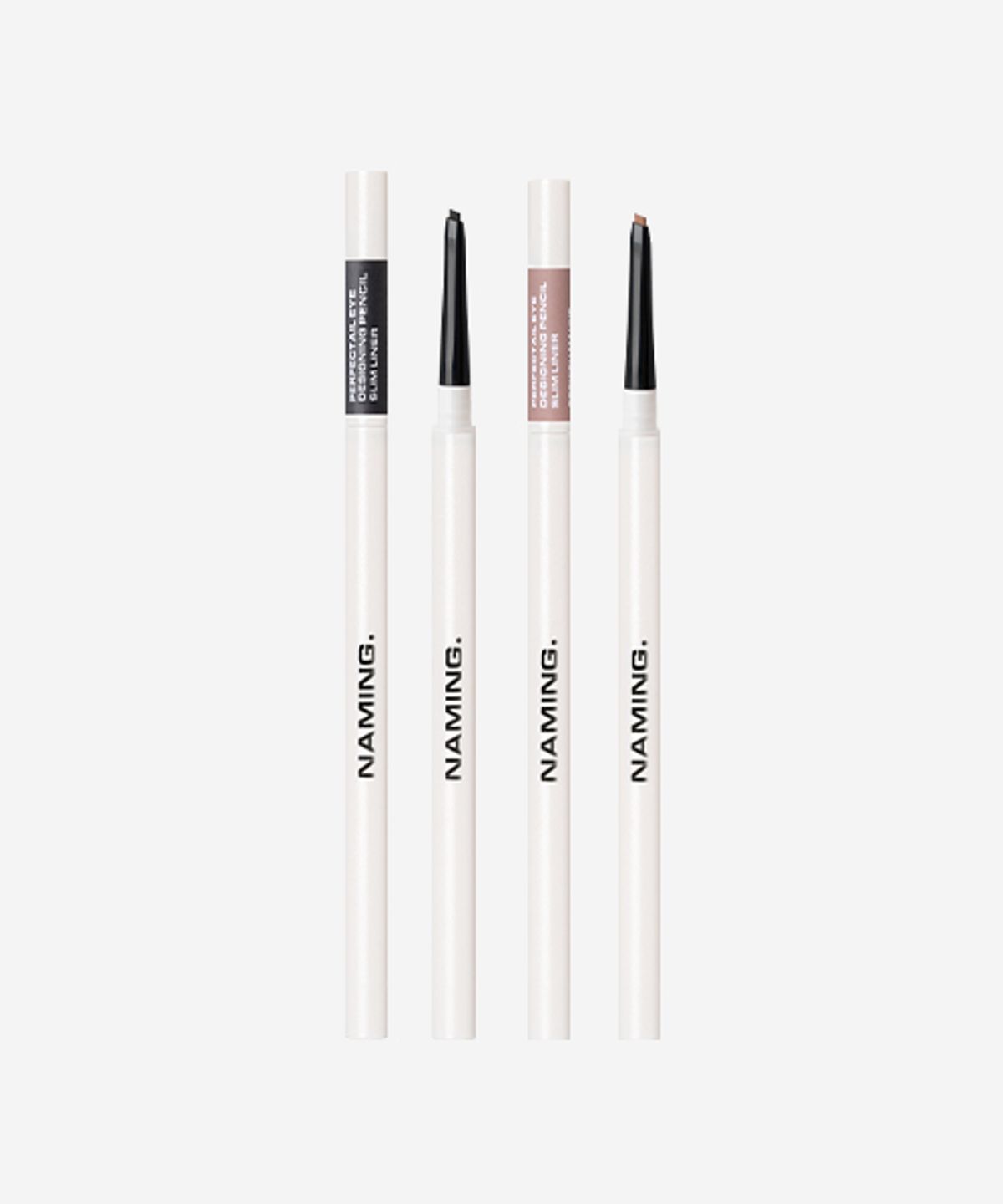 Perfect Tail Eye Designing Pencil Slim Liner Duo Salmon Brown