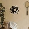 Bohemian Sun Moon Steel Wall Art Weather Resistant Indoor Outdoor Decor