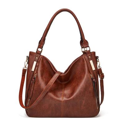 BUKESIYI Sling Shoulder PU Mini Bag Women's Handbag, Leather, Brown, JP77168, Tote/Pochette, Shoulder/Crossbody