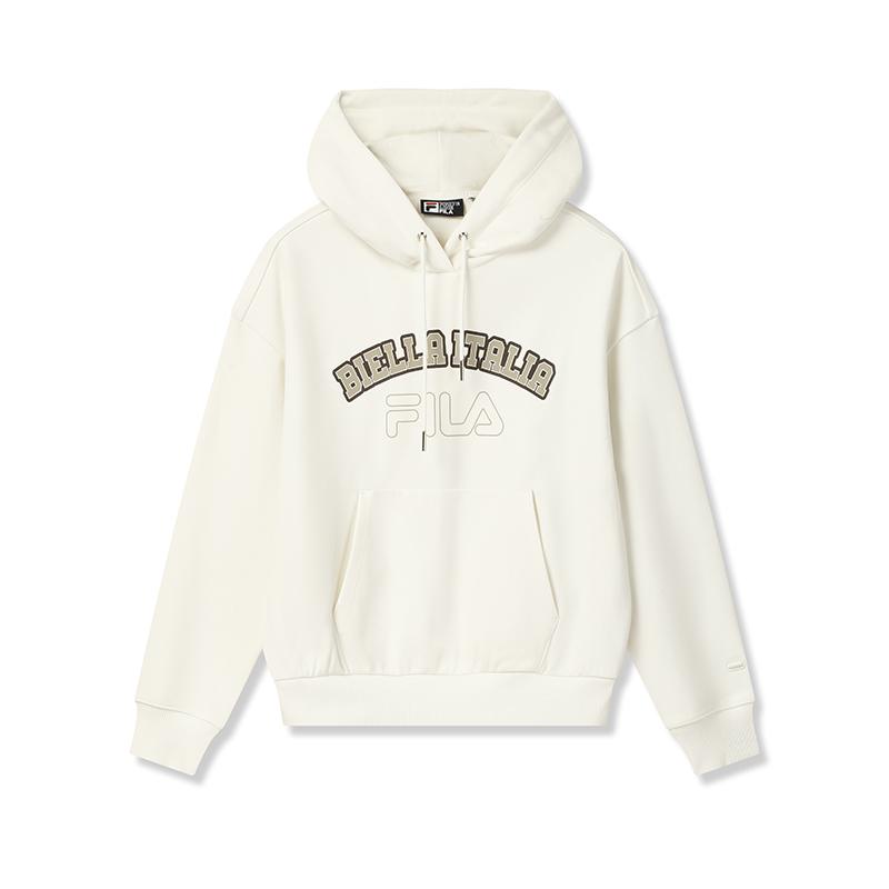 

FILA Original Classic Minimalist Personality Trendy Fashion Retro Sports Casual Versatile Comfortable Loose Hoodie Women hoodies F61W549203FIV 2XL
