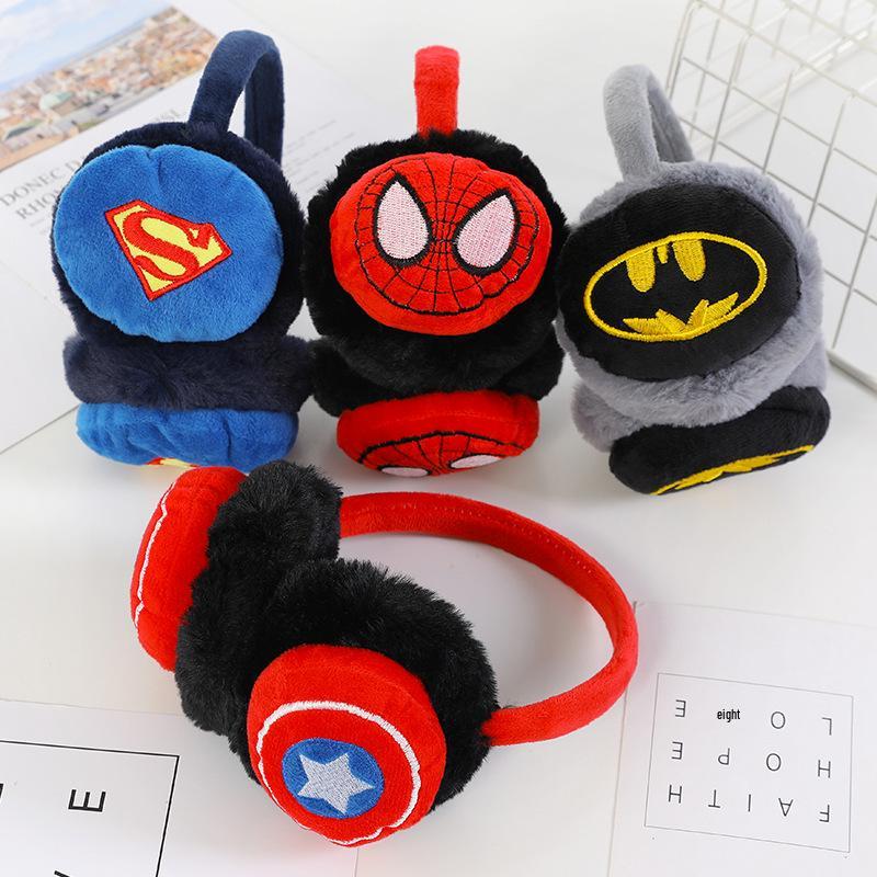 

Зимние мультяшные наушники для мальчиков - Милые, теплые, морозостойкая защита ушей One Size