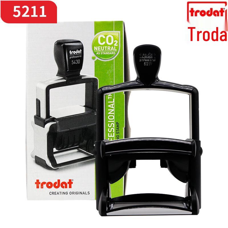 Trodat Heavy-Duty Self-Inking Stamp with Metal Frame and Automatic Ink Release