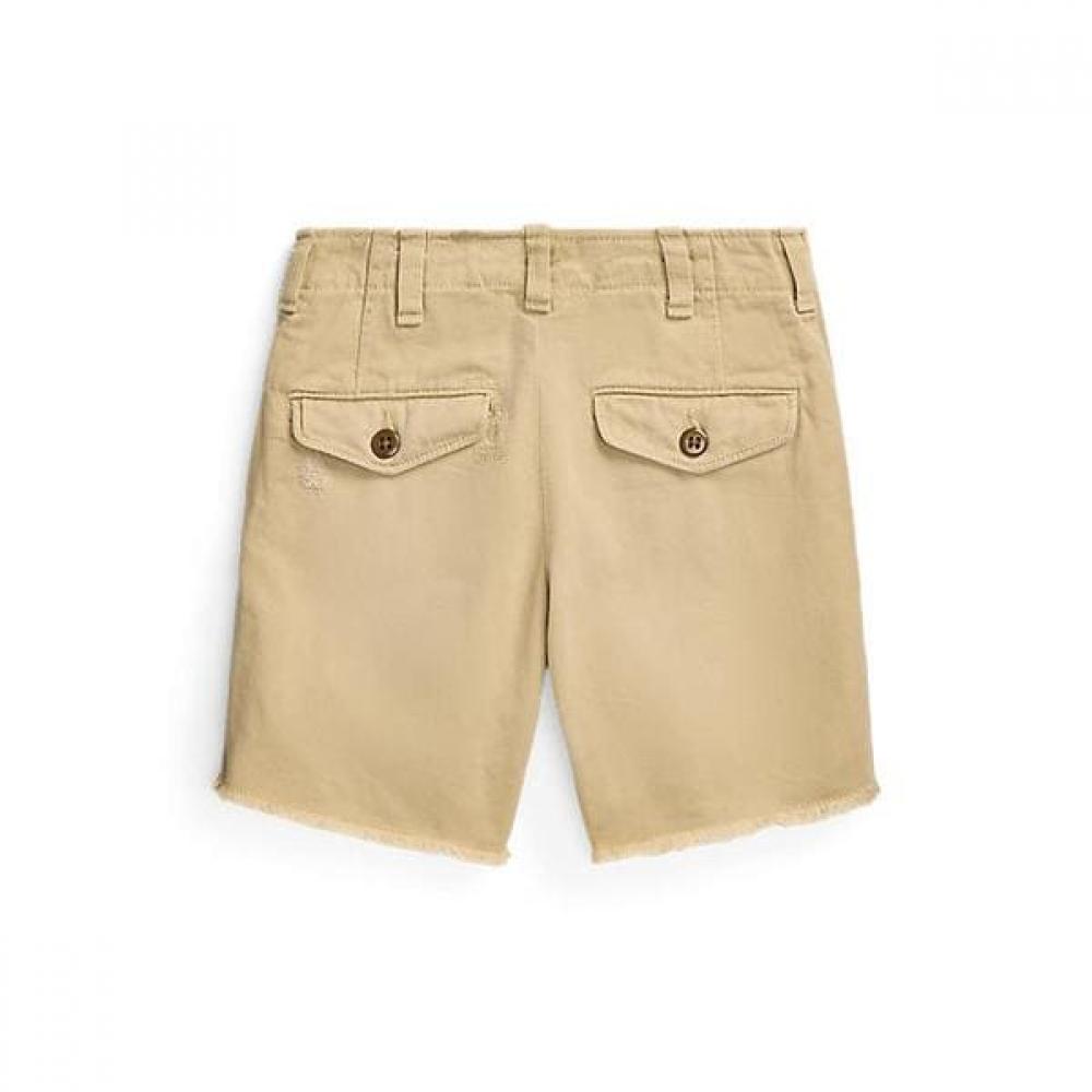 Polo Kids Boys 2 7y Distressed Cotton Twill Shorts Cwposhob4g20119400