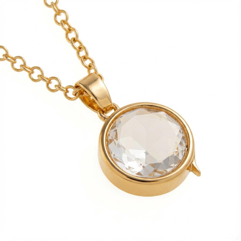 Hot Sale Transparent Glass Hollow Box Square Necklace DIY Accessories Zircon December Love Animal