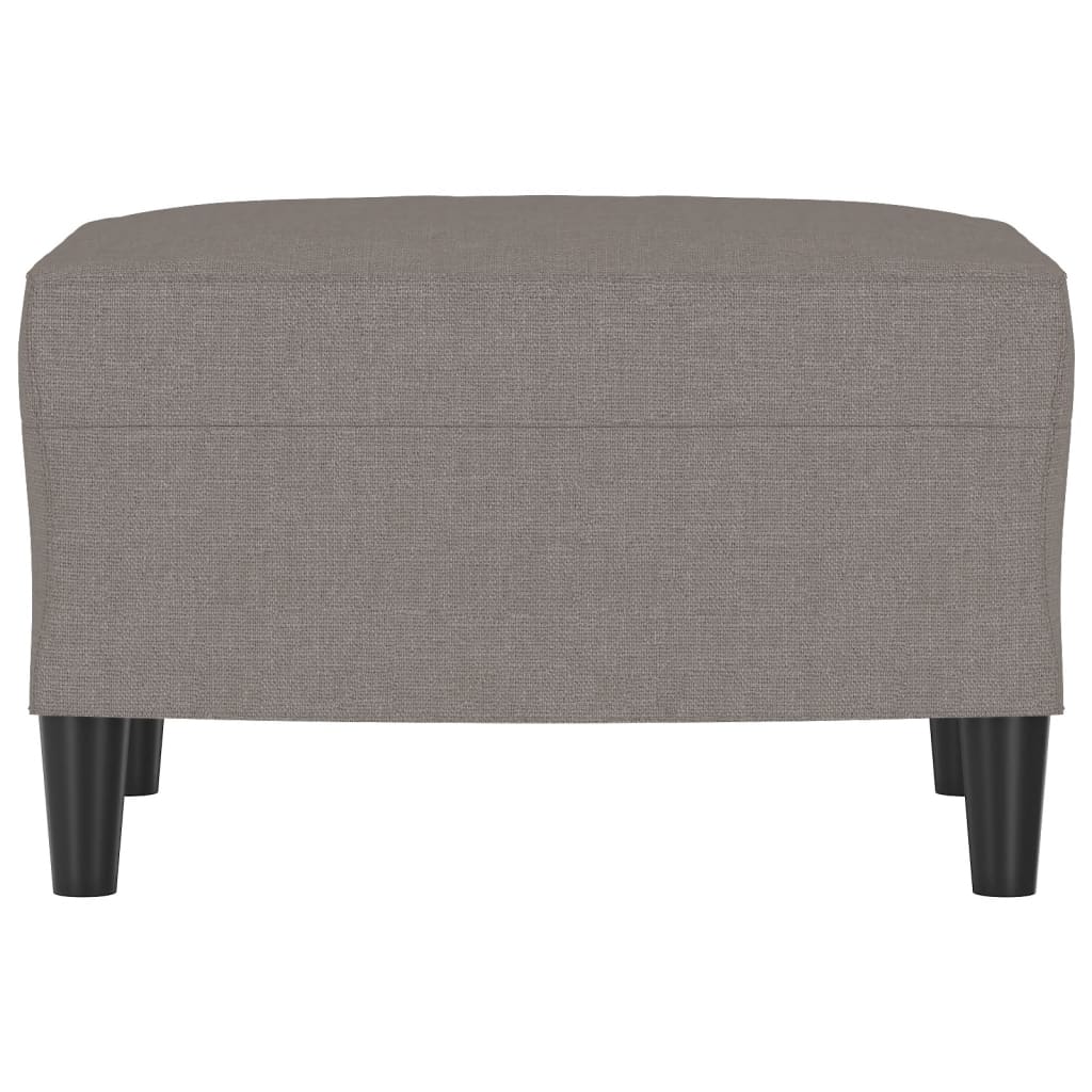 Footstool Taupe 60x50x41 Cm Fabric