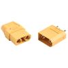 20 PIÈCES pour Connecteurs Mâle et Femelle XT90 avec Contacts Plaqué Or pour un Flux de Courant Stable de 90A dans les Applications RC