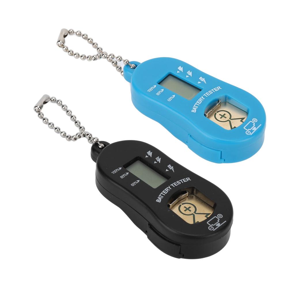 Button Cell Battery Checker Portable LCD Screen Hearing Aid Battery Tester Checker Tool
