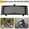 WF-Edelstahl Motorrad Kühlergrill Schutzabdeckung Wasserkühler Schutz für Honda Cb1100 2013-2018