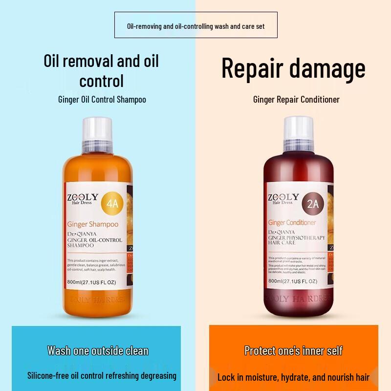 Zhuolanya Ginger Hair Care Set