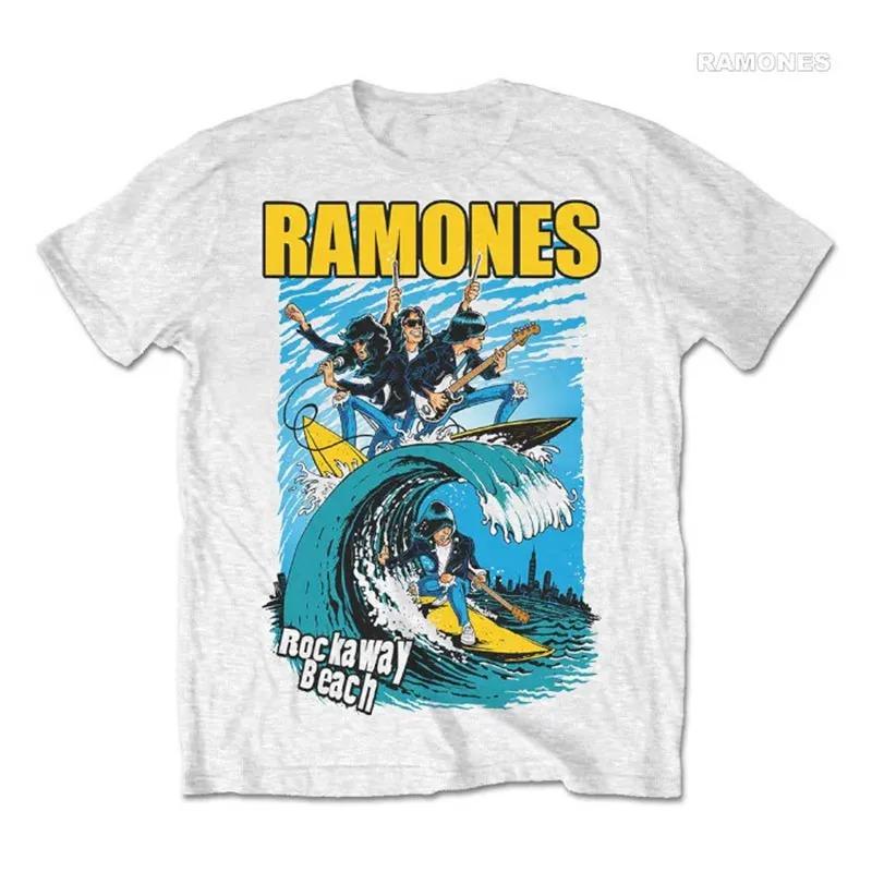 2026 Summer The Ramones Legendary American Punk Band Rock Music Print Shortsleeved Tshirt Suitable For Both Unisex And Unisex Top