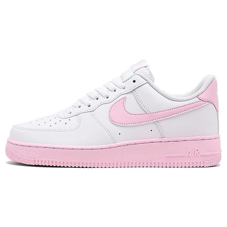 

новые Nike Air Force 1 Low Белые Розовый пеноматериал 44